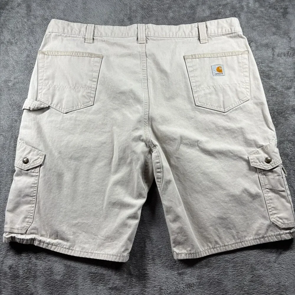 Carhartt Men Cargo Shorts Relaxed Fit Ripstop B357 Outdoor Workwear Size 42 P157